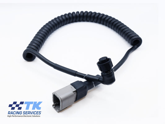 TK1008 - Coily Steering Wheel Loom for Cosworth CAN Formula Wheel (CFW)