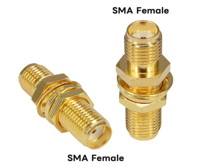 TK1244 - Panel mount Female to female SMA Antenna Adapter